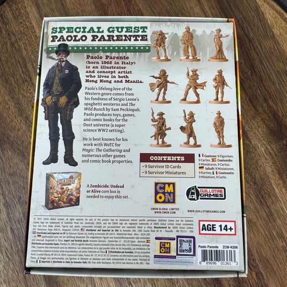 Zombicide Undead or Alive Special Guest Paola Parente Kickstarter Exclusive - Picture 2 of 8